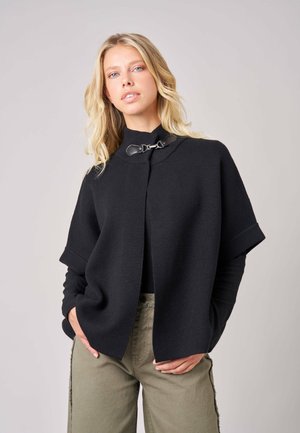 DEELUXE, DEELUXE ORIGINAL PONCHO CALINA - Poncho - schwarz