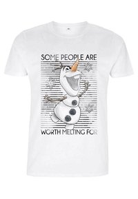 Disney FROZEN WORTH THE MELT - T-shirt z nadrukiem