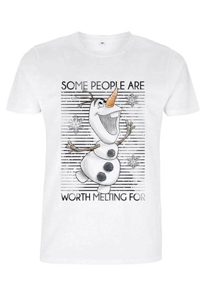 Disney FROZEN WORTH THE MELT - T-shirt z nadrukiem