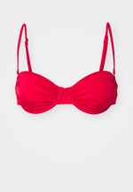 Gina Tricot RUCHED BRA - Bikinitop - red/rood - Zalando.nl