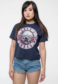 Paradiso Clothing GUNS N' ROSES CLASSIC BAND LOGO - Print T-shirt - navy
