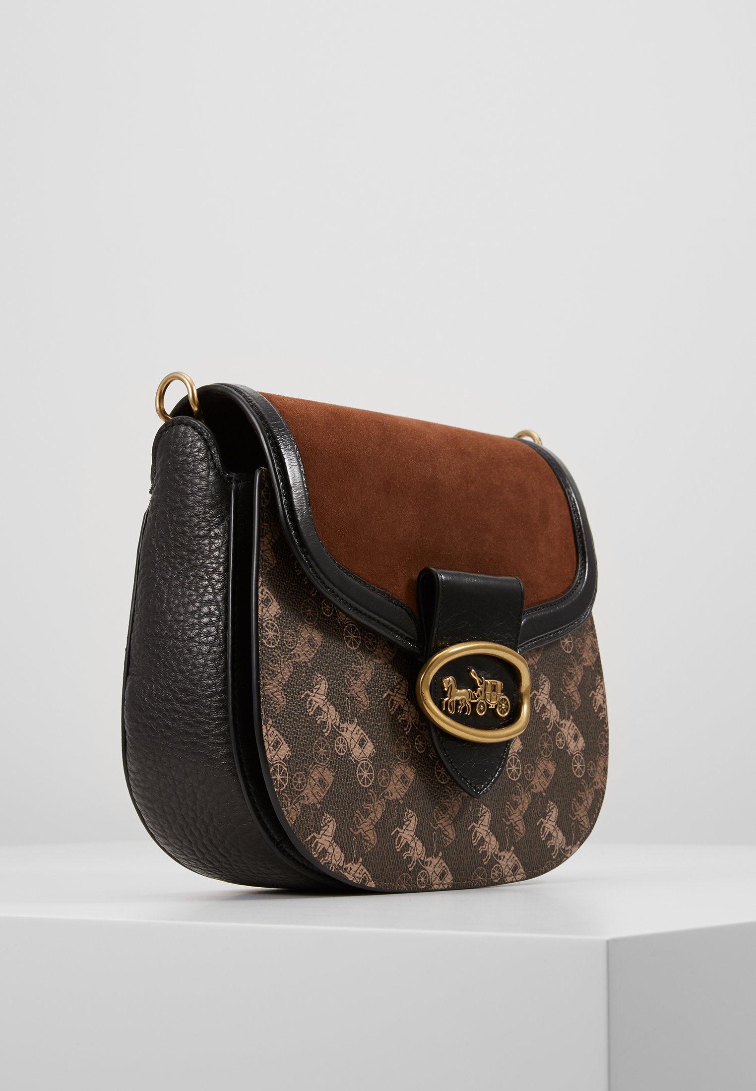 Coach HORSE AND CARRIAGE KAT SADDLE BAG Skulderveske Coach HORSE AND CARRIAGE SADDLE BAG Skulderveske black