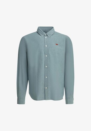 Maison Kitsuné, MAISON KITSUNÉ PROFILE FOX REGULAR SHIRT - Camicia - blue