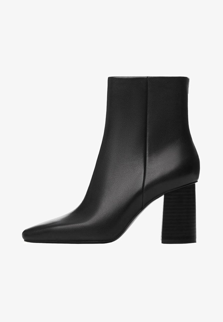 Mango Classic ankle boots - black