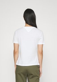 Tommy Jeans SLIM TEE - T-shirts print - white