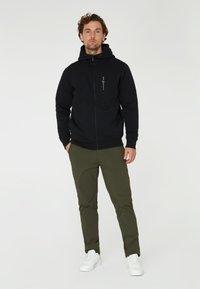 Sail Racing ZIP HOOD - Tröja med dragkedja - carbon