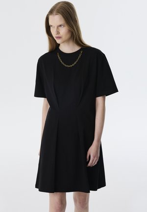 Jerseykleid - black