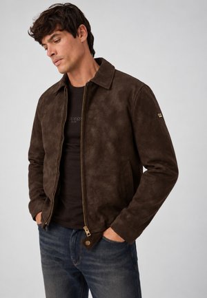 Guess, Veste en similicuir - cioccolato