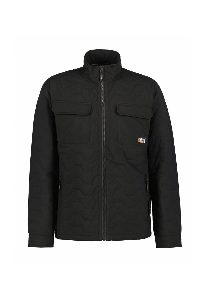 RUKKA Regenjas zwart RUKKA Regenjas zwart