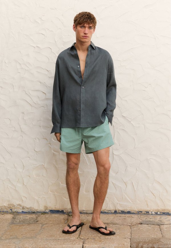 PLAIN - Swimming shorts - turquoise2