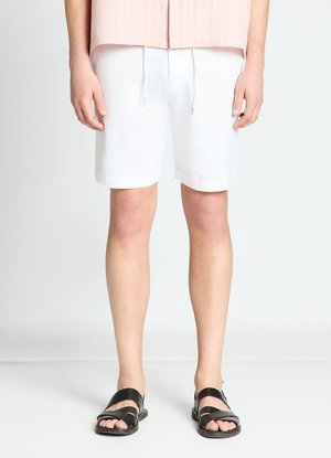 Calliope, PANTALONE CORTO TINTA UNITA - Shorts - bianco ottico