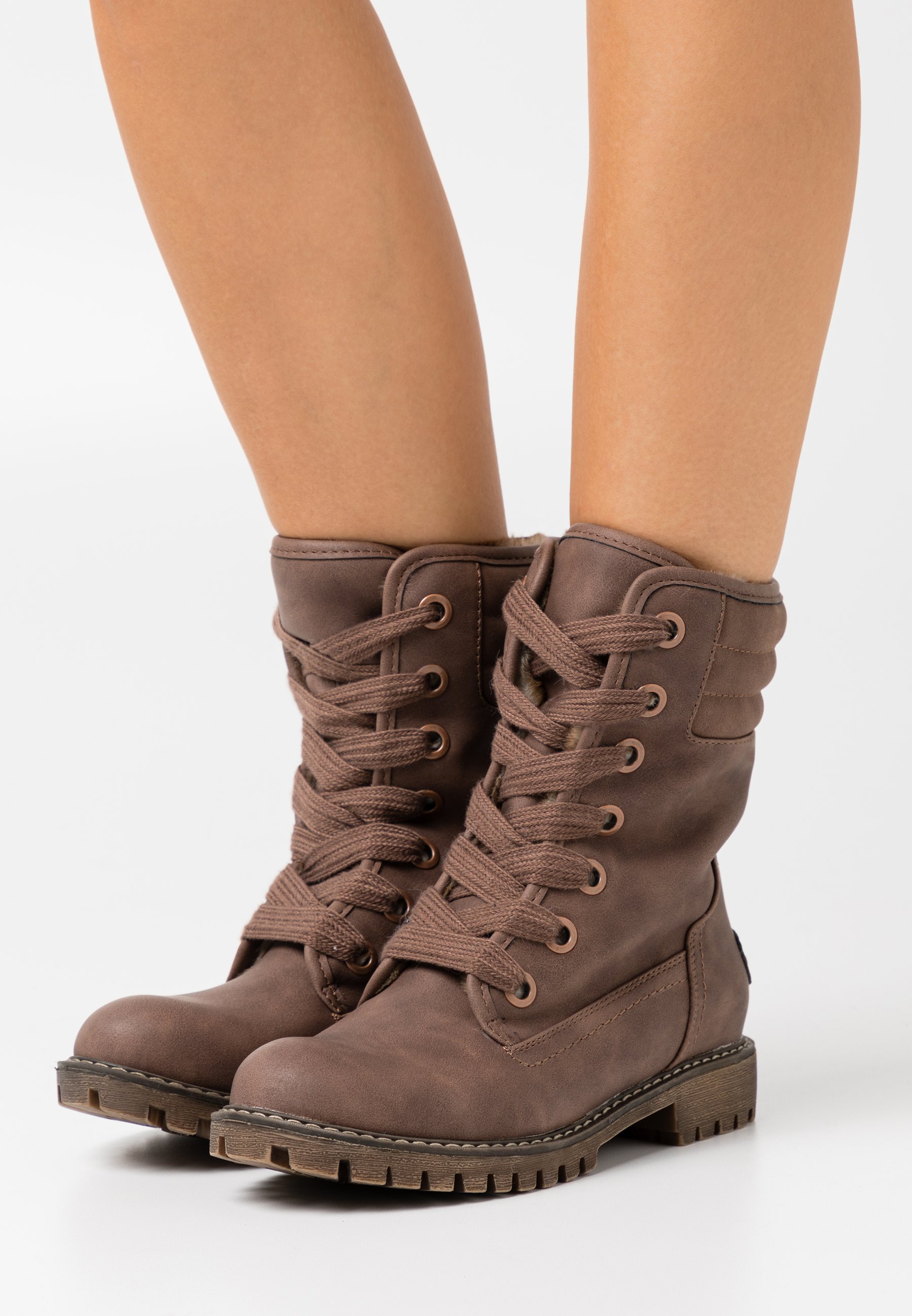 Roxy - Botines con cordones - brown/marrón Zalando.es