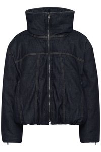 Gestuz RINOVA PUFFER - Vinterjakke - dark blue unwashed