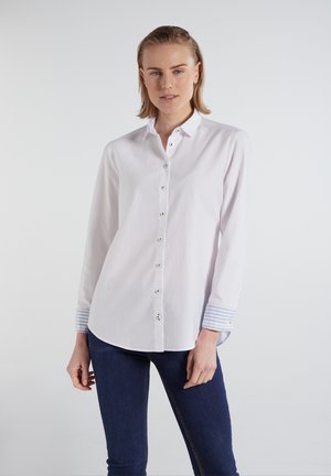 Button-down blouse - weiß