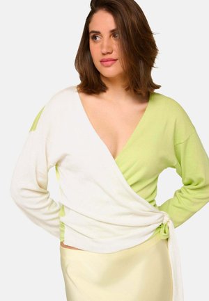 ROZEILLE - Gilet - chalk   keylime