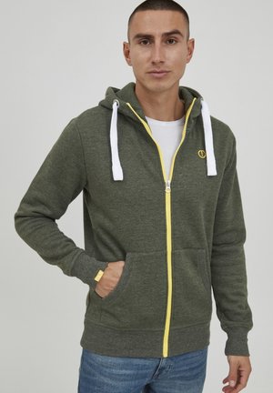 SDBENN HIGH NECK ZIP - Sudadera con cremallera - grey denim