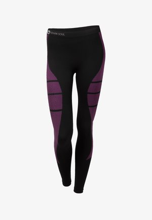 Stark Soul FUNKTIONS - Leggings - Hosen - schwarz pink