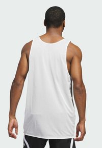 adidas Performance SELECT REVERSIBLE WARMUP - Topper - cloud white   black