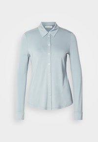 BLOUSE LONG SLEEVE COLLAR  BUTTON PLACKET - Overhemdblouse - frozen mint