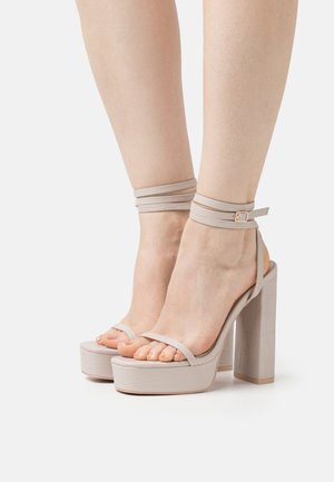 RAID ELIXEN - Ψηλοτάκουνα πέδιλα - nude