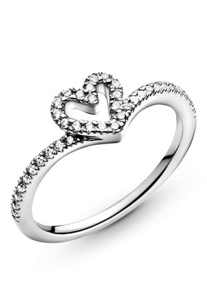 WISH SPARKLING HEART - Ring - silver coloured