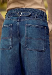 Next ADJUSTABLE CINCH BACK WIDE - Széles szárú - blue