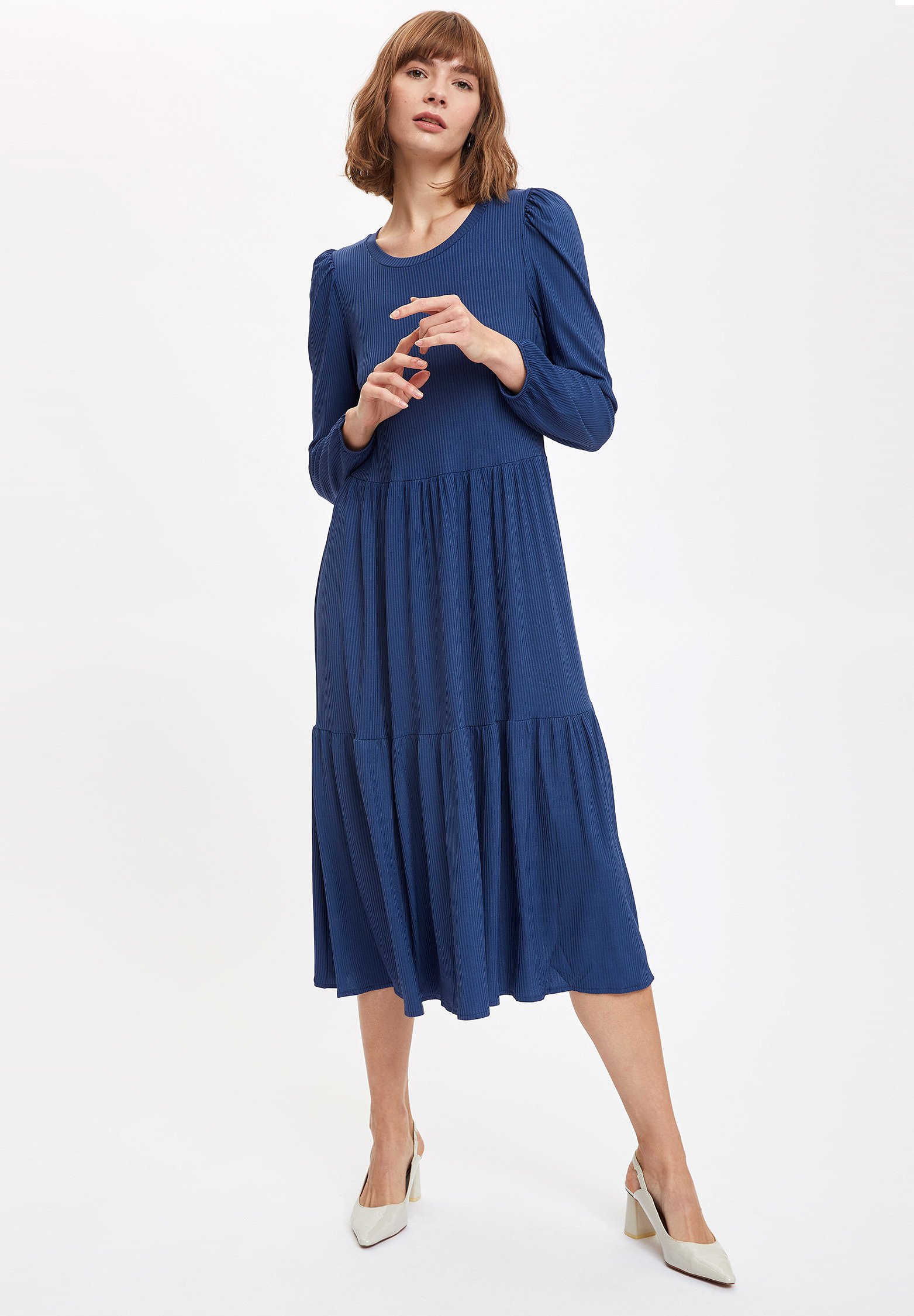 DeFacto Freizeitkleid - indigo/dunkelblau - Zalando.ch