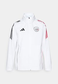 AJAX AMSTERDAM RAIN JACKET - Veste de survêtement - white/black/bold red