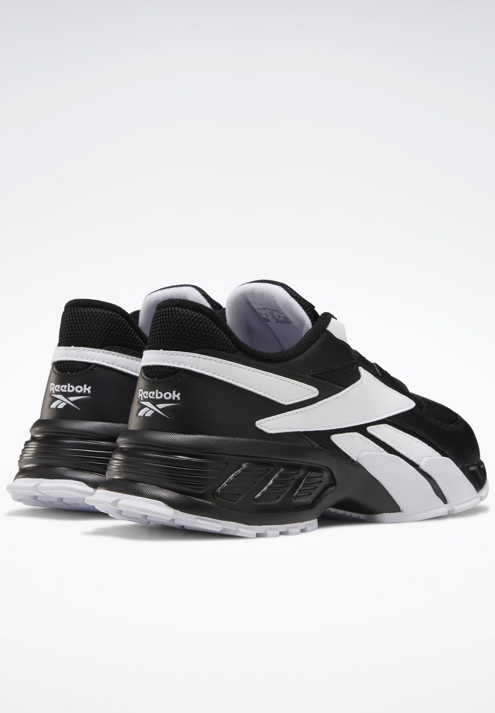 Reebok Classic EVZN SHOES - Sneakers laag - black/Zwart - Zalando.nl