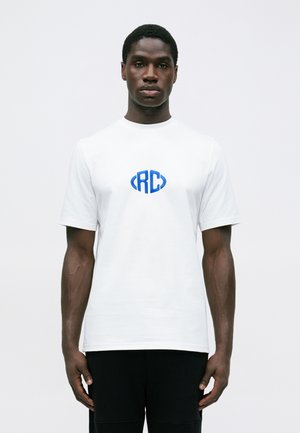 LOGO - Nyomott mintás póló - white