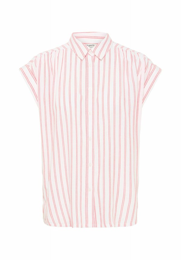 FRIGG - Button-down blouse - flame scarrlet mix2