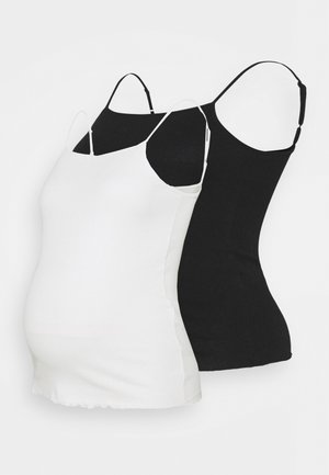 2 PACK - TOP - Top - black/white