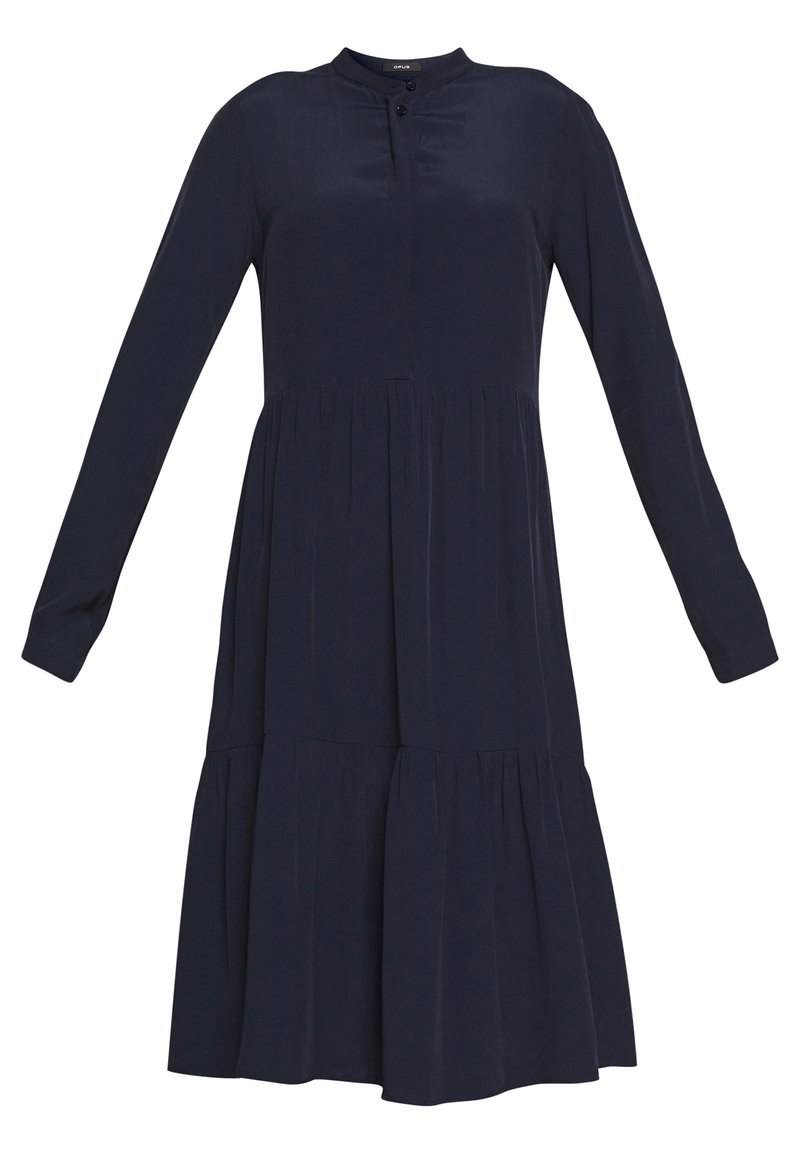 Opus Werani Blusenkleid Just Blue Dunkelblau Zalando De