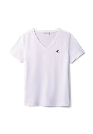 Calvin Klein Jeans, Lihtne T-särk - brilliant white