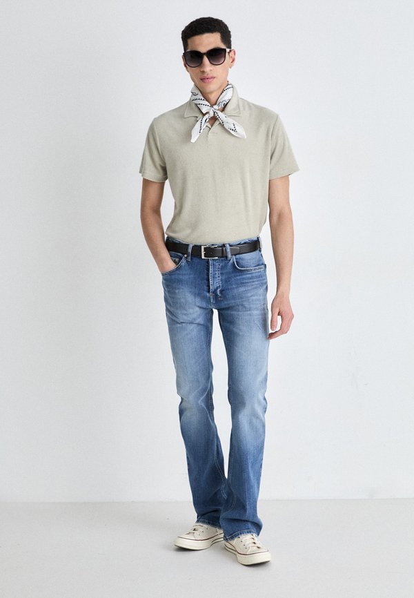 TINMAN 400 MID RISE  - Straight leg jeans - zaiden wash2