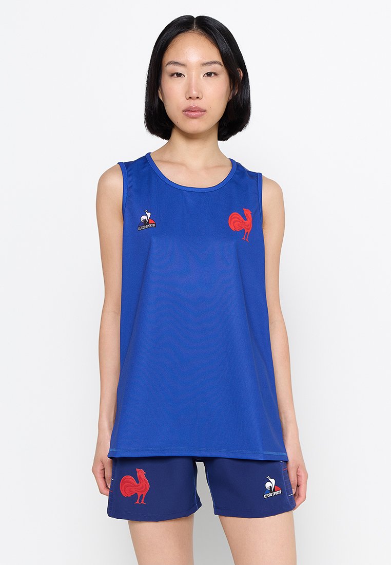 Le Coq Sportif Sport T-shirt blauw