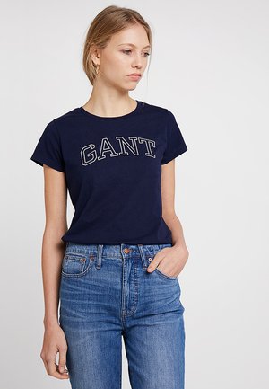 ARCH LOGO - T-shirt z nadrukiem - evening blue