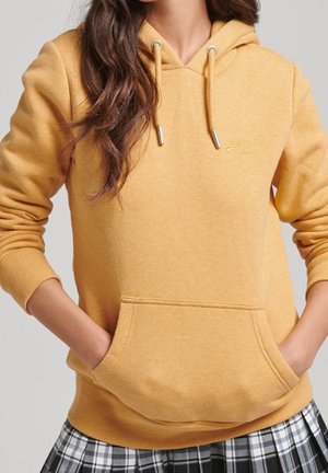 Hoodie - yellow