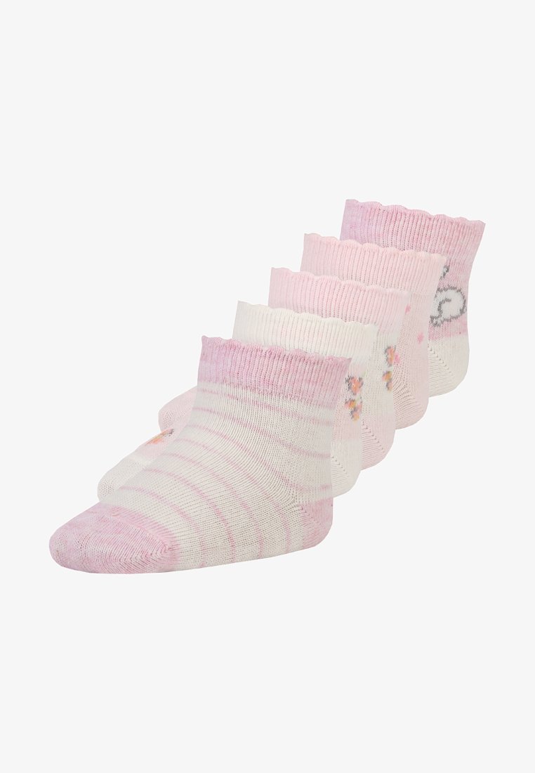 Next BUNNY SOCKS YOUNGER GIRLS BABY 5 PACK - Socks - pink