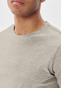 Matinique JERMANE STRIPE - T-shirts print - morel