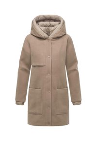 Zimný kabát - taupe grey