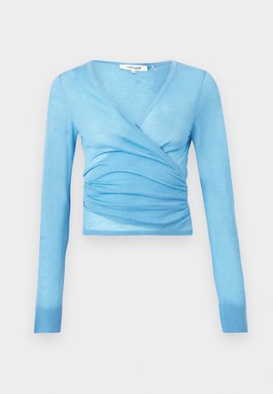 BALLERINA WRAP - Kardigán - avalon blue