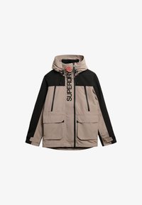 Geselecteerd, deep beige slub