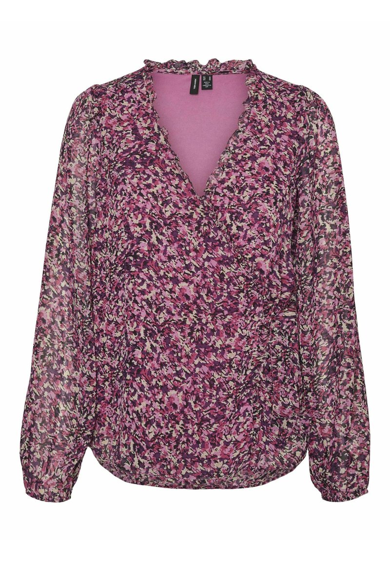 Vero Moda Blouse gemêleerd donkerroze Vero Moda Blouse gemêleerd donkerroze