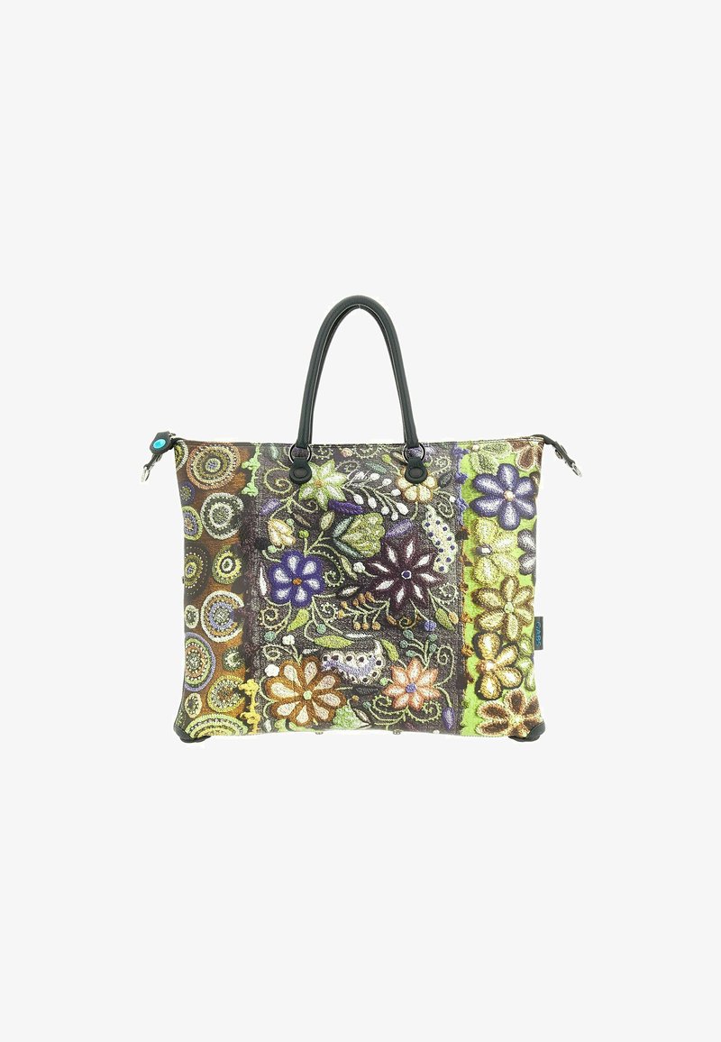 Gabs G3 PLUS SCHULTER - Shopping bag - green flower embroidery