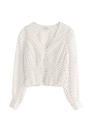 Lindex, LINDEX LONG-SLEEVED BLOUSE LINDEX - Bluse - white