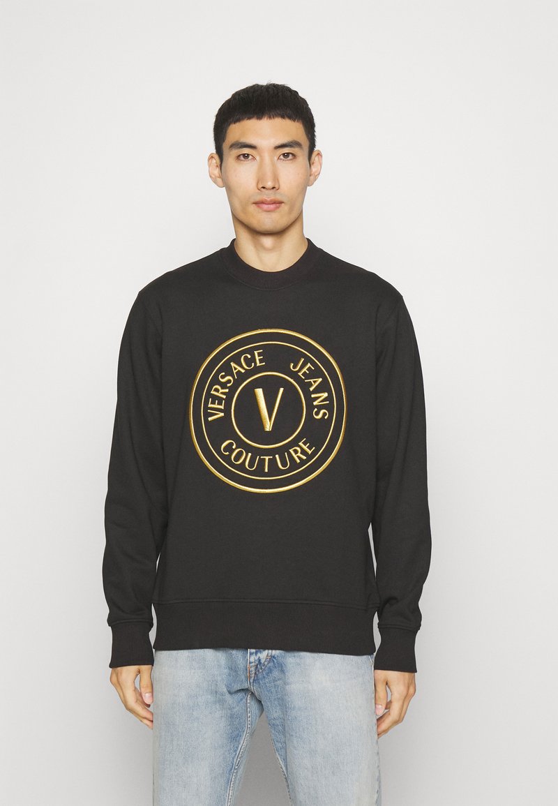 Versace Jeans Couture Sweatshirt black/gold/black Zalando.co.uk