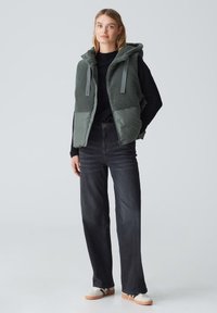 OPUS WINDUS - Bodywarmer - dark sage