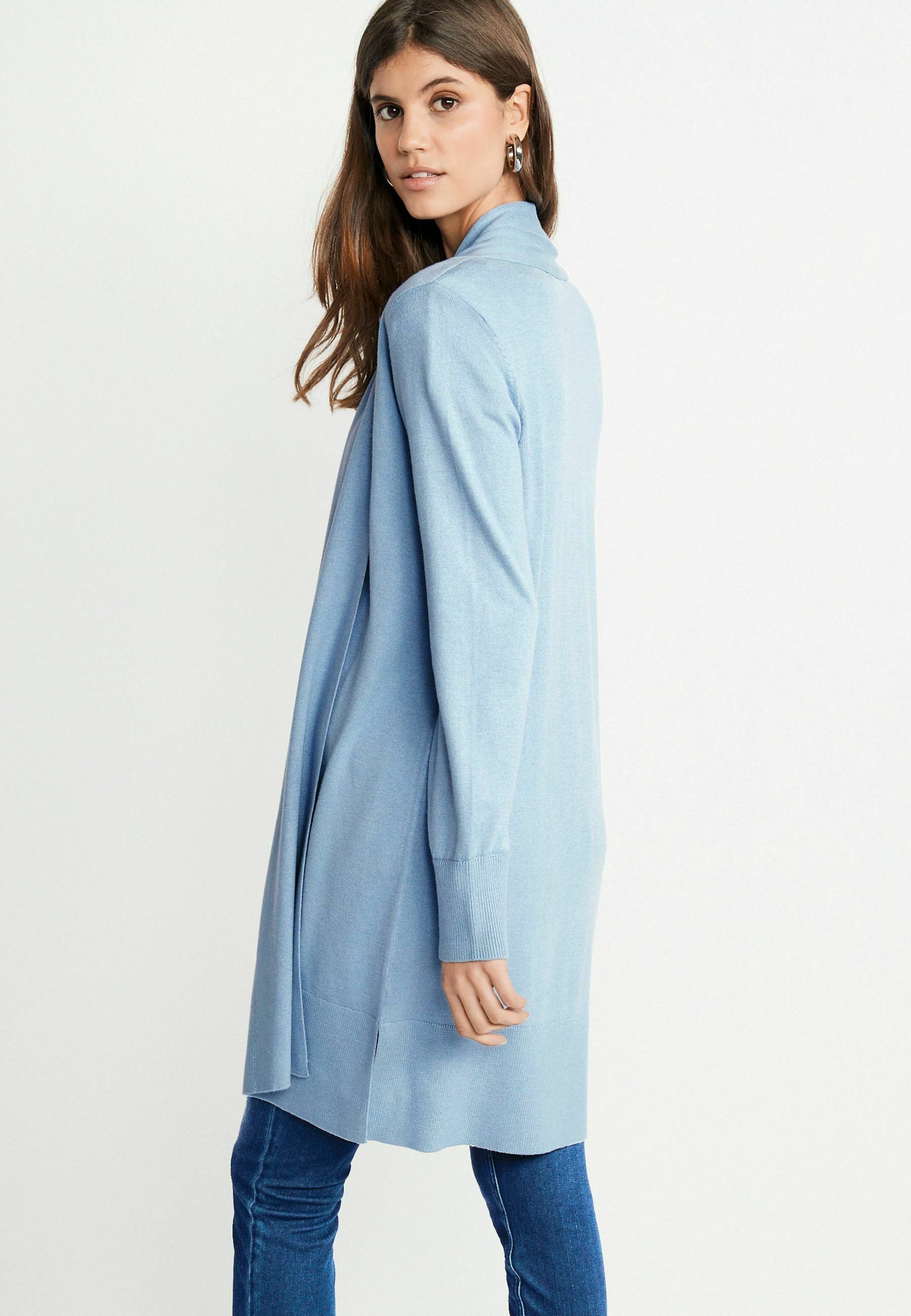 Next LONGLINE - Cardigan - light blue 