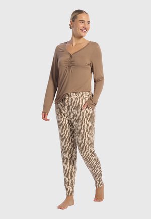 LONG SLEEVE SET - Pyjama - faded lines